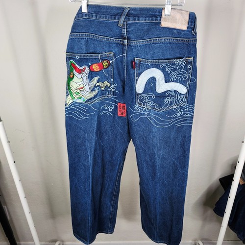 Jeans larghi vintage - , evisu