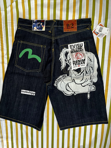 Vintage y2k evisu genes 2 - genes, n.2