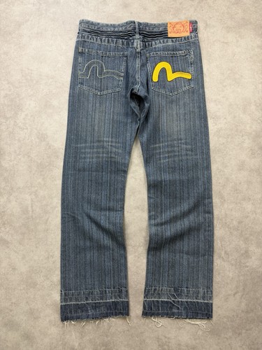 Jeans evisu vintage - jeans, svasati