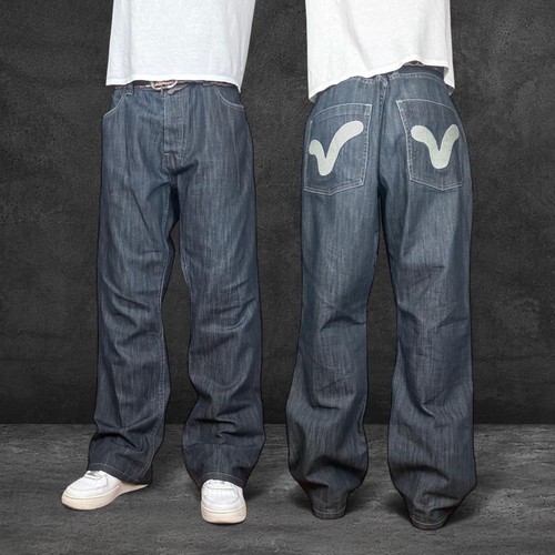 Jeans baggy raw denim - jeans,