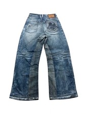 Jeans vintage larghi stampati