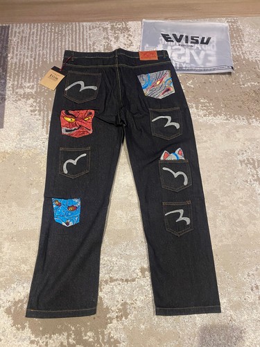 Jeans uomo evisu denim - -, logo