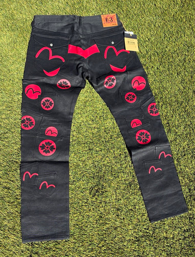 Jeans denim multitasche evisu - multitasche,