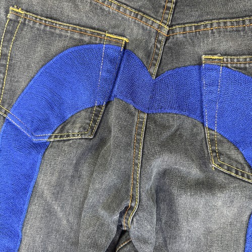 Jeans vintage y2k evisu indaco - jeans,