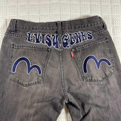 Evisu denimmaster faded black - faded,