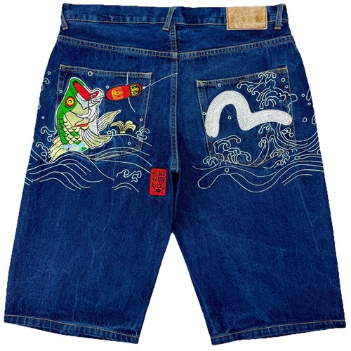 Pantaloncini vintage evisu - vintage,