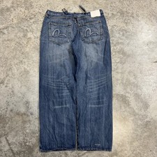 Jeans EVISU uomo 40x34 blu