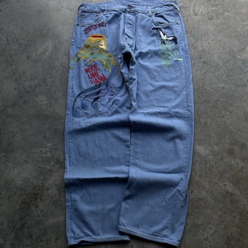 Jeans blu bambino vintage