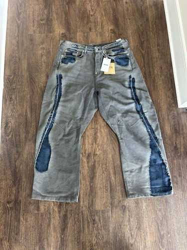 Evisu jeans uomo grigio - jeans,
