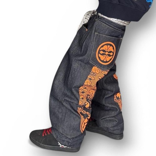 Jeans skater evisu y2k gamba - jeans,