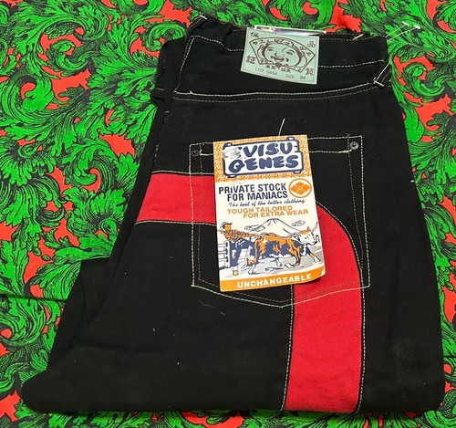 Pantaloni larghi y2k evisu - pantaloni,
