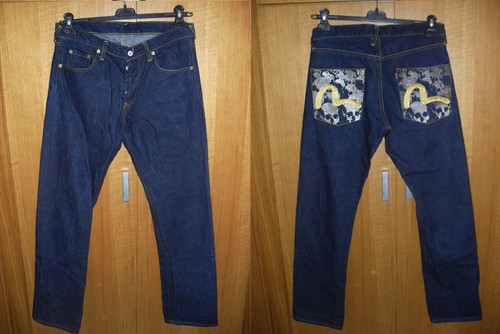 Evisu jeans pantaloni broke - evisu,