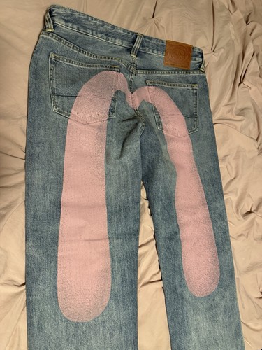 Jeans larghi evisu stampa - larghi,