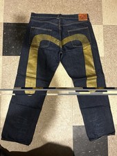 Evisu Baggy Jeans Vintage Raw