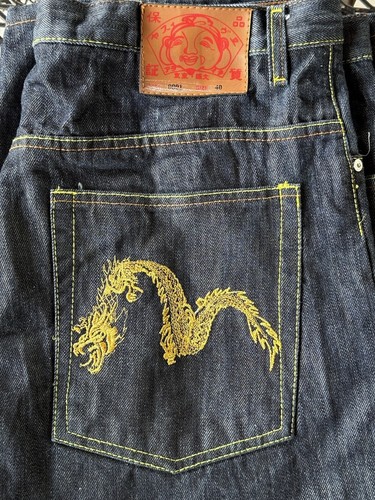 Evisu jeans drago ricamati - drago,